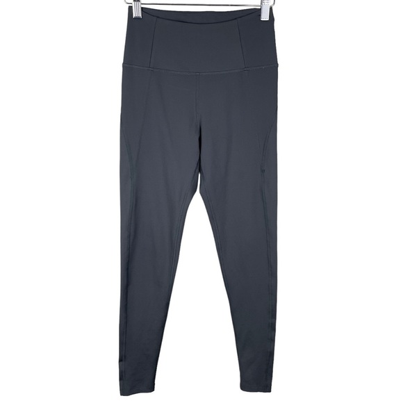 Girlfriend Collective Gray Compressive High-Rise Leggings - Picture 2 of 6